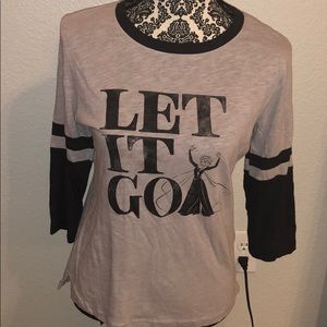 B2G1 Disney Parks Frozen 3/4 Sleeve “Let it Snow”